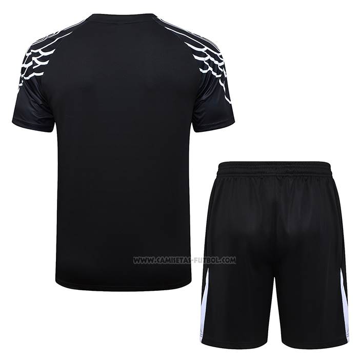Chandal del Paris Saint-Germain Manga Corta 2025-2026 Negro - Pantalon Corto